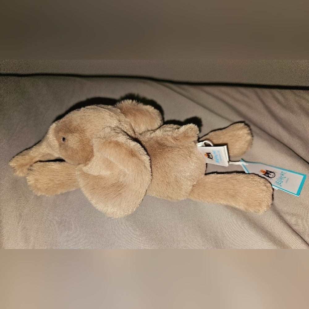 Jellycat TINY SMUDGE Elephant Plush Mini Stuffed Animal AUTHENTIC BNWTs - Picture 4 of 5
